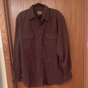 Men's Brown Shirt Jacket